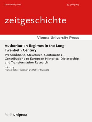 cover image of Authoritarian Regimes in the Long Twentieth Century